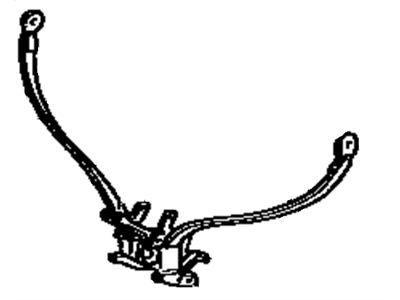 Toyota 73100-22021-02 Belt Assembly, Front Seat Shoulder