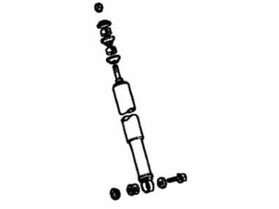 Toyota 48531-29785 Absorber Assy,  Shock,  Rear RH