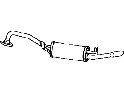 Toyota Cressida Muffler - 17430-43120