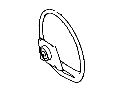Toyota 45100-14280-01 Wheel Sub-Assembly, Steering
