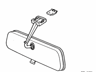 Toyota 87810-22170-04 Mirror Assembly, Inner Rear View