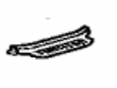 Toyota 67918-22050-06 Plate, Rear Door Scuff, Outside Driver Side