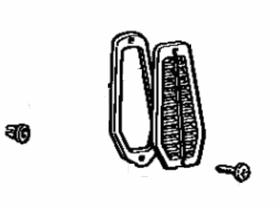 Toyota 62951-29145 Louver