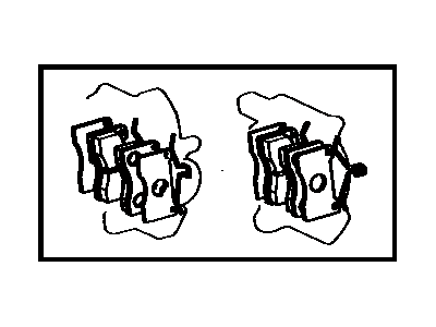 Toyota 04492-22010 Pad Kit,  Disc Brake,  Rear