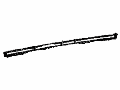 Toyota 75552-91605 Moulding, Roof Drip Side Finish, Driver Side