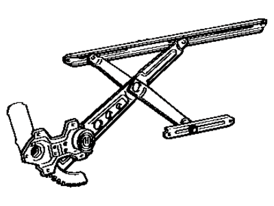 Toyota Cressida Window Regulator - 69802-22071