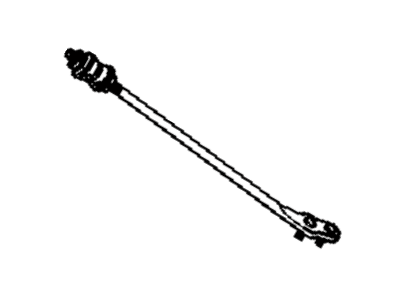 Toyota Cressida Suspension Strut Rod - 48660-29145