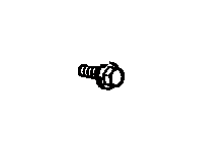 Toyota 90105-08037 Bolt, Washer Based H