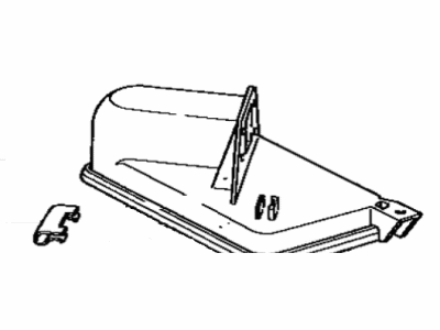 17735-70010 Toyota Cap Sub-Assembly, Air Cleaner Illustration 1 of 1