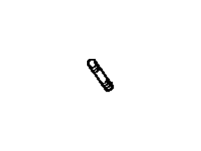 Toyota 90116-10058 Bolt,  Stud(For Manifold To Exhaust Pipe)