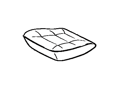 Toyota 71071-22741-06 Cover, Front Seat Cushion, Passenger Side(For Separate Type)