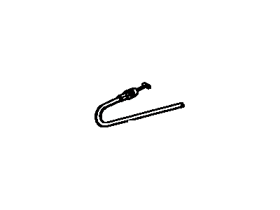 Toyota 77030-91601 Cable Sub-Assembly, Fuel Lid Lock Control