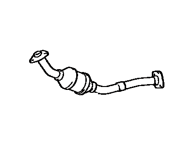 Toyota Cressida Exhaust Pipe - 17410-43050