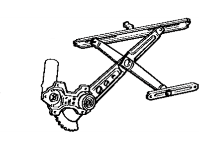 Toyota Cressida Window Regulator - 69803-22071