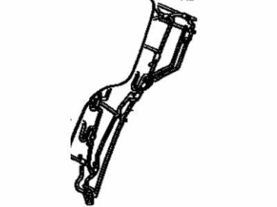 Toyota 71670-22170 Spring Assembly, Rear Seat Back(For Bench Seat)
