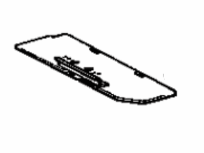 Toyota 58704-22020 Lower Extension