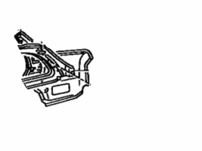 Toyota 61711-AA900 Rear Pillar