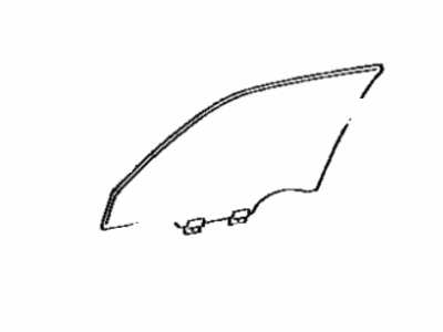 Toyota 68102-06020-83 Door Glass
