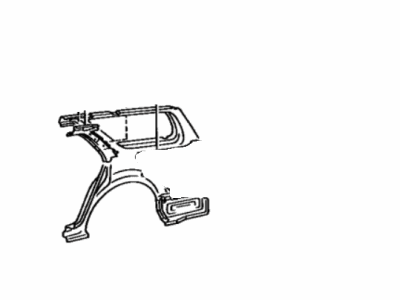 Toyota 61526-06010 Reinforcement