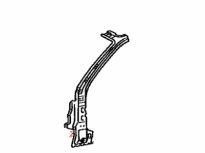 Toyota 61109-06904 Reinforce Sub-Assembly, Front Body Pillar, Lower Driver Side