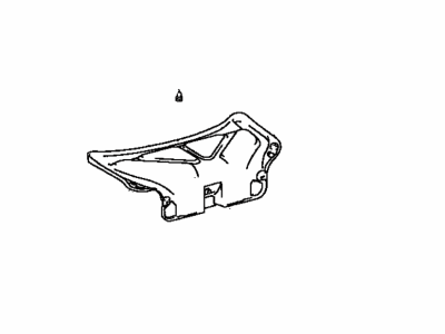 Toyota 64791-06011-C1 Trunk Lid Trim