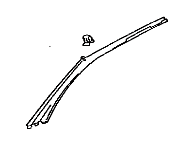 Toyota 62220-AA010-B0 Pillar Trim
