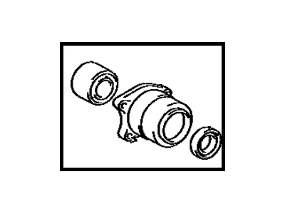 Toyota 42409-06010 Bearing Sub-Assembly, Rear Axle, Passenger Side