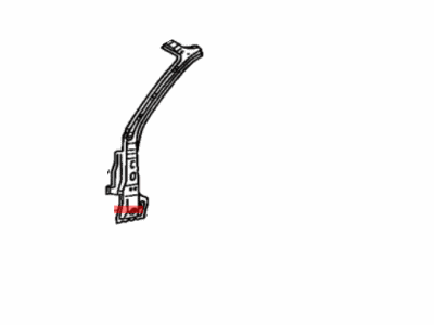 Toyota 61109-06900 Reinforce Sub-Assembly, Front Body Pillar, Lower Driver Side