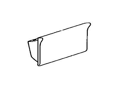 Toyota 74109-06010-E0 Receptacle Assembly, Rear Ash