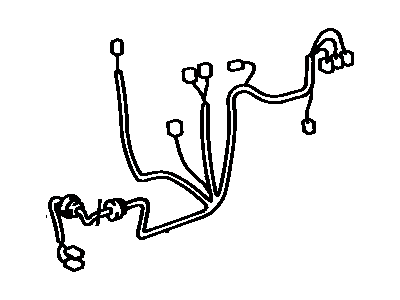 Toyota 82152-06010 Wire, Front Door, Driver Side