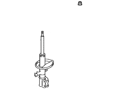 Toyota 48530-09080 Absorber Assy,  Shock,  Rear RH