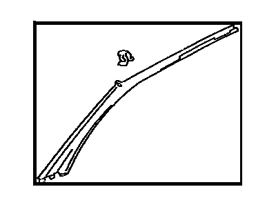 Toyota 62210-AA010-B0 Pillar Trim