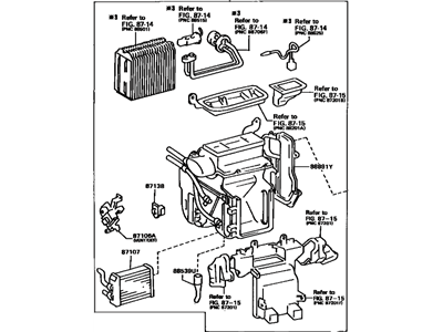 Toyota 87050-06010 Radiator Assembly, Air Conditioner