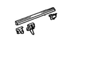 Toyota 75740-06020 Belt Weatherstrip