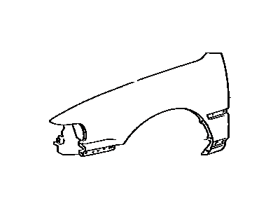 Toyota Camry Fender - 53802-06011