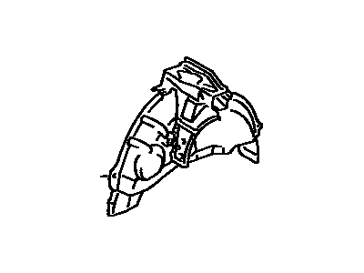 Toyota 61603-06900 Wheelhouse