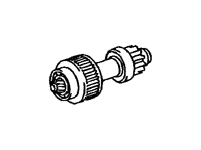 Toyota 28011-03010 Clutch Sub-Assembly, Starter