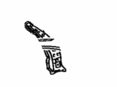 Toyota 61712-AA900 Rear Pillar