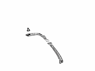 Toyota 64792-33020-B0 Window Trim