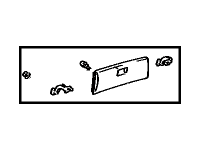 1993 Toyota Camry Glove Box - 55550-33010-K0