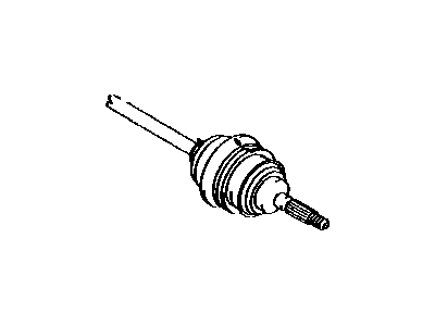 Toyota 43420-06030 Shaft Assy,  Front Drive,  LH