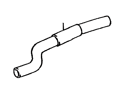 Toyota 16571-0A010 Hose,  Radiator,  Inlet