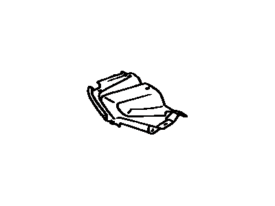 Toyota 51441-06010 Cover, Engine Under, Passenger Side