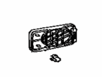 Toyota 64034-06030-E0 Grille Sub-Assembly, Rear Speaker, Driver Side