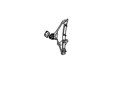 1994 Toyota Camry Window Regulator - 69801-06011