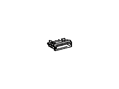 Toyota 55521-32020 Radio Cover