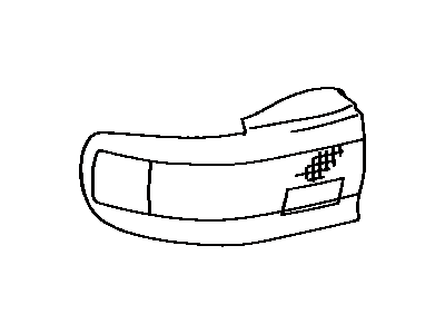 Toyota Pickup Back Up Light - 81560-89156