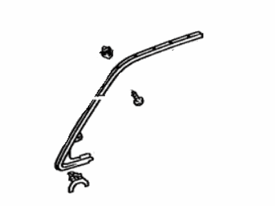 Toyota 75071-32020 Window Molding