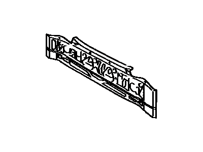 Toyota 58307-06012 Panel Below Gate