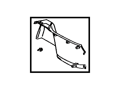 Toyota 64740-06010-B0 Side Trim